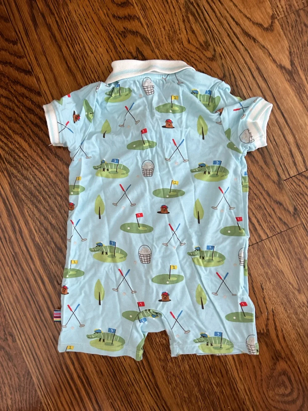 Magnetic Me Golf Polo Romper